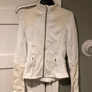 Lululemon white and cream jacket